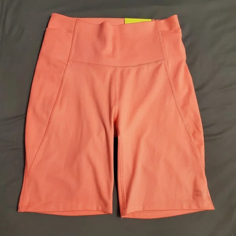 NWT All in Motion Brushed Sculpt High Rise Bike Shorts XS